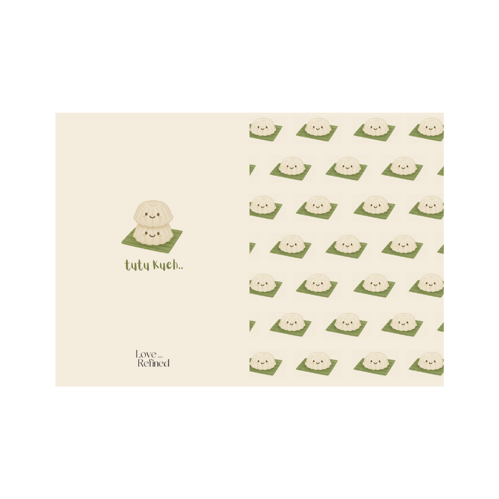 Tutu Kueh Greeting Card
