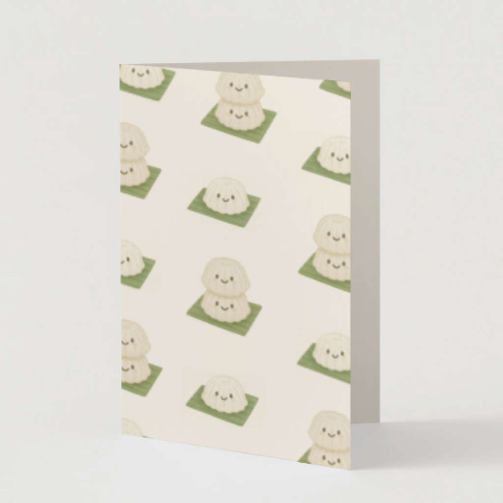 Tutu Kueh Greeting Card