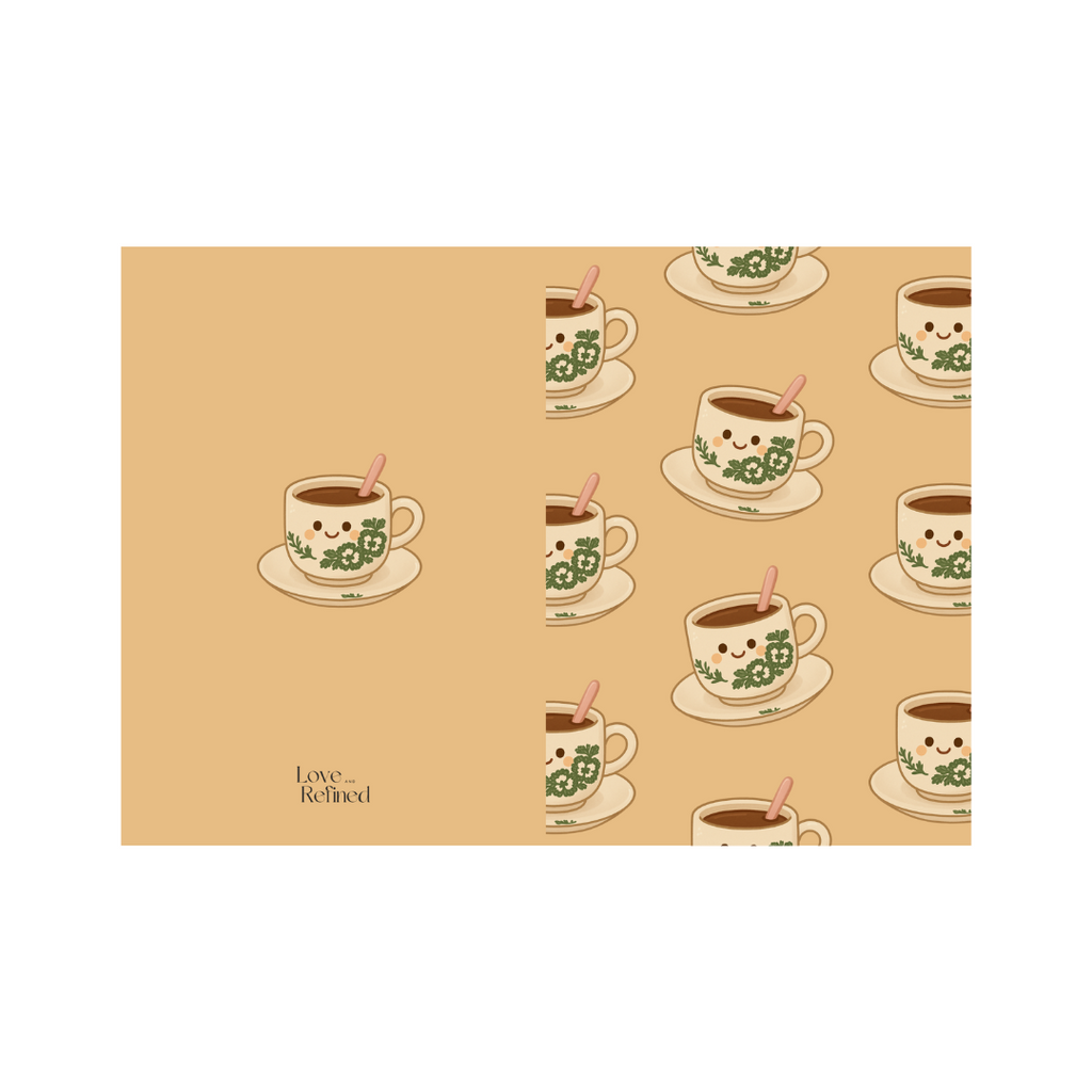 Kopi Greeting Card